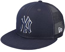 New York Yankees Mlb22 Batting Practise 59FIFTY Navy Fitted - New Era