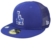 Los Angeles Dodgers Mlb22 Batting Practise 59FIFTY Royal Mesh Fitted - New Era