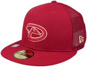 Arizona Diamondbacks MLB22 Batting Practise 59FIFTY Red Mesh Fitted