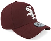 Hatstore Exclusive x Chicago White Sox 9FORTY Maroon/White A-Frame Adjustable