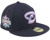 Arizona Diamondbacks Gravity 59FIFTY Navy/Pink Fitted