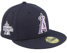 Los Angeles Angels Asteroid 59FIFTY Navy/Pink Fitted - New Era