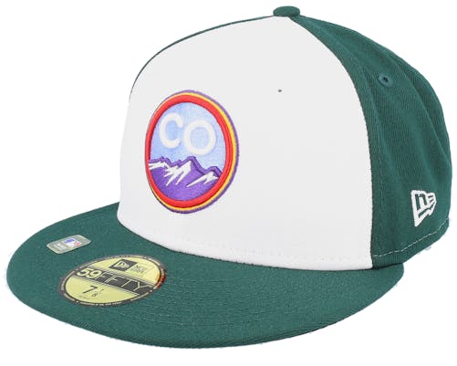 Colorado Rockies MLB21 City Connect Off White/Green Fitted - New