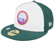 Colorado Rockies MLB21 City Connect Off White/Green Fitted - New Era