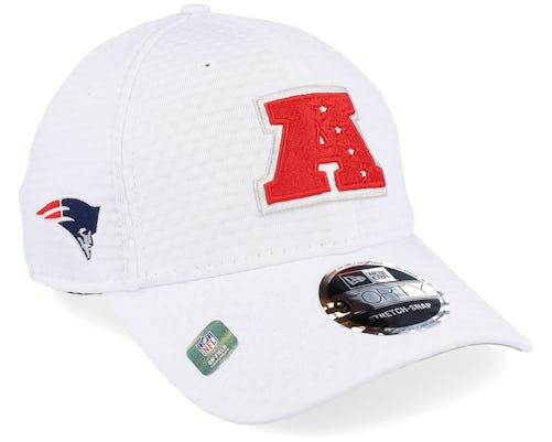 New England Patriots NFL 22 Pro Bowl 9FORTY Stretch-Snap White Adjustable - New Era