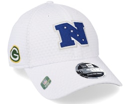 Green Bay Packers NFL 22 Pro Bowl 9FORTY Stretch-Snap White Adjustable - New Era
