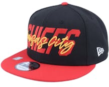 Kansas City Chiefs NFL22 Draft Em950 Black/Red Snapback - New Era