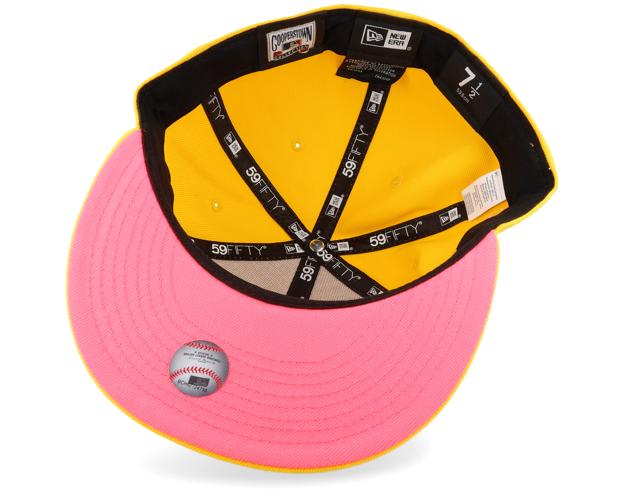 San Diego Padres 59FIFTY Yellow/Pink Fitted - New Era