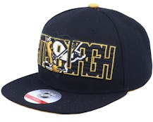 Kids Pittsburgh Penguins Life Style Grphic Black Snapback - Outerstuff