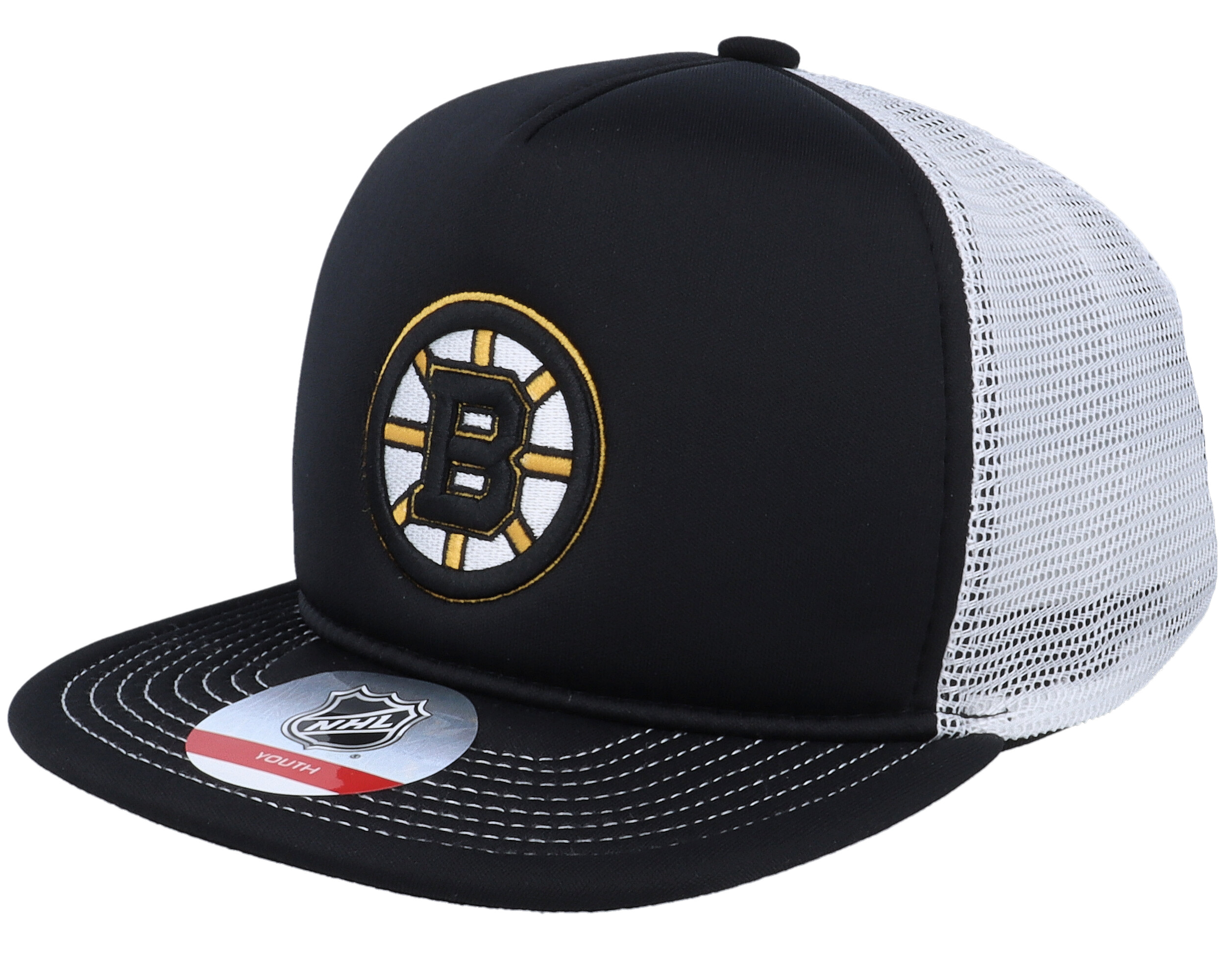 boston bruins trucker hat