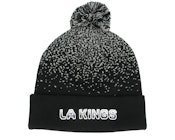 Los Angeles Kings Iconic Gradiant Beanie Stone Gray Pom