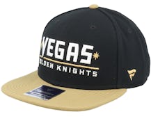 Vegas Golden Knights Iconic Color Blocked Harvest Gold Snapback - Fanatics