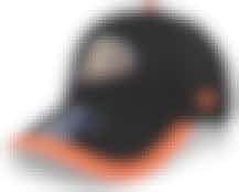 Anaheim Ducks Defender Black/Dark Orange Adjustable - Fanatics
