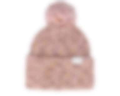Cozy Chunky Beanie Pink Pom - The North Face