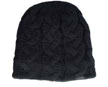 Cable Minna Knit Black Beanie - The North Face