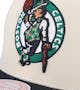 Boston Celtics 50th Off White/Black Snapback - Mitchell & Ness