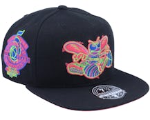 Nba Color Bomb Black Fitted - Mitchell & Ness