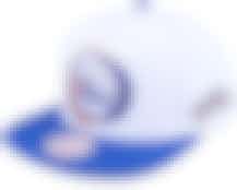 Philadelphia 76ers  Logo Blur White/Blue Snapback - Mitchell & Ness