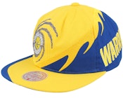 Golden State Warriors Spiral Deadstock Yellow Snapback