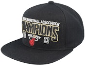 Miami Heat Champs Black Snapback