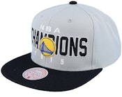 Golden State Warriors Champs Grey/Black Snapback