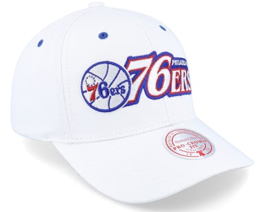 Mitchell & Ness Philadelphia 76ers Oh Word Pro Adjustable Snapback Cap Hat