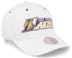 Los Angeles Lakers Oh Word Pro White Adjustable - Mitchell & Ness