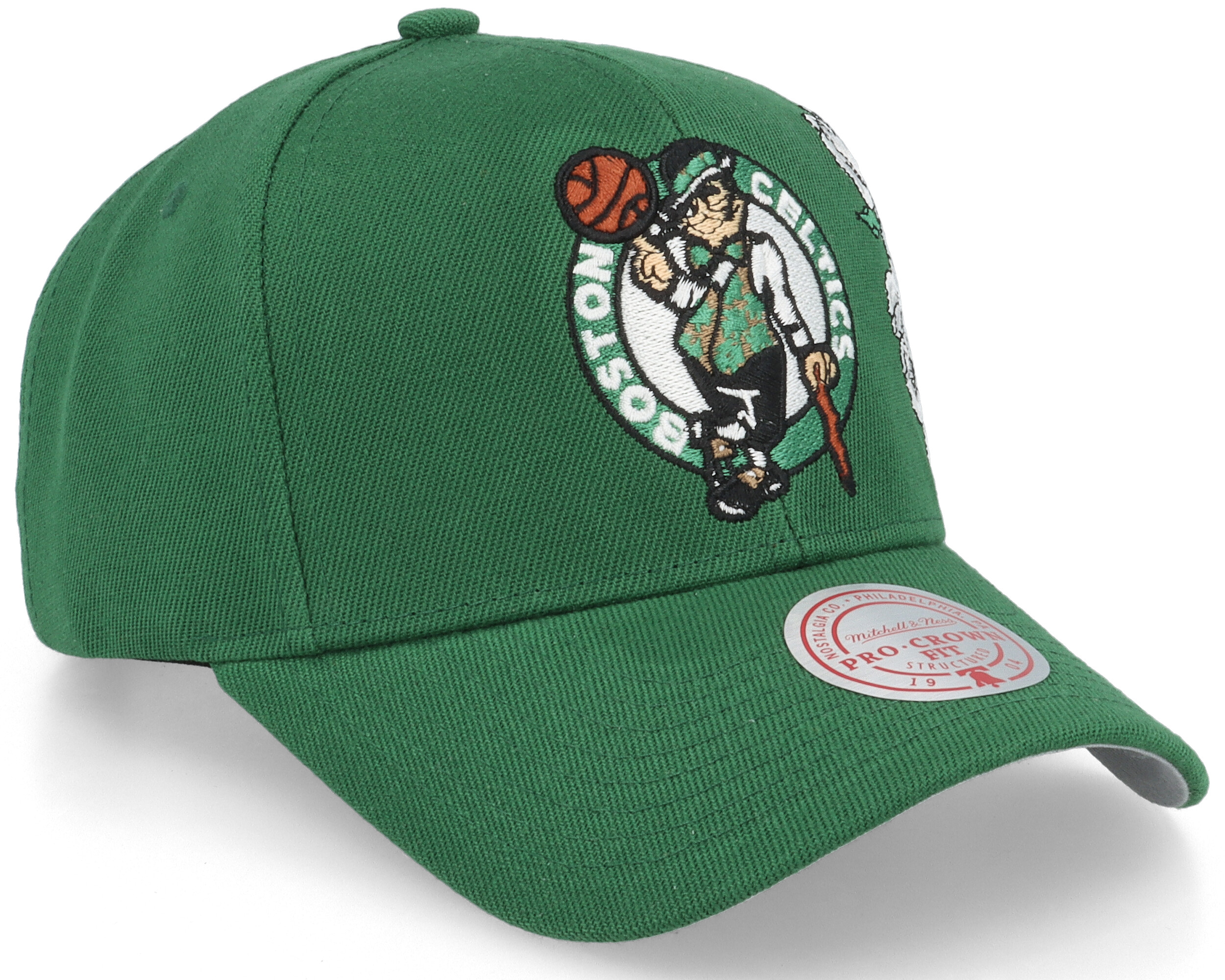 Boston Celtics Secondary Roses Pro Green Adjustable Mitchell Ness