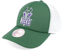 Milwaukee Bucks Team Cord Off White/Purple Fitted - Mitchell