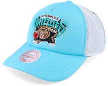 Vancouver Grizzlies Off The Backboard Blue/White Trucker - Mitchell & Ness