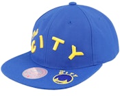 Golden State Warriors Dead Remix Deadstock Blue Snapback