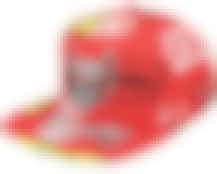 Portland Trail Blazers Sticker Pack Red Snapback - Mitchell & Ness