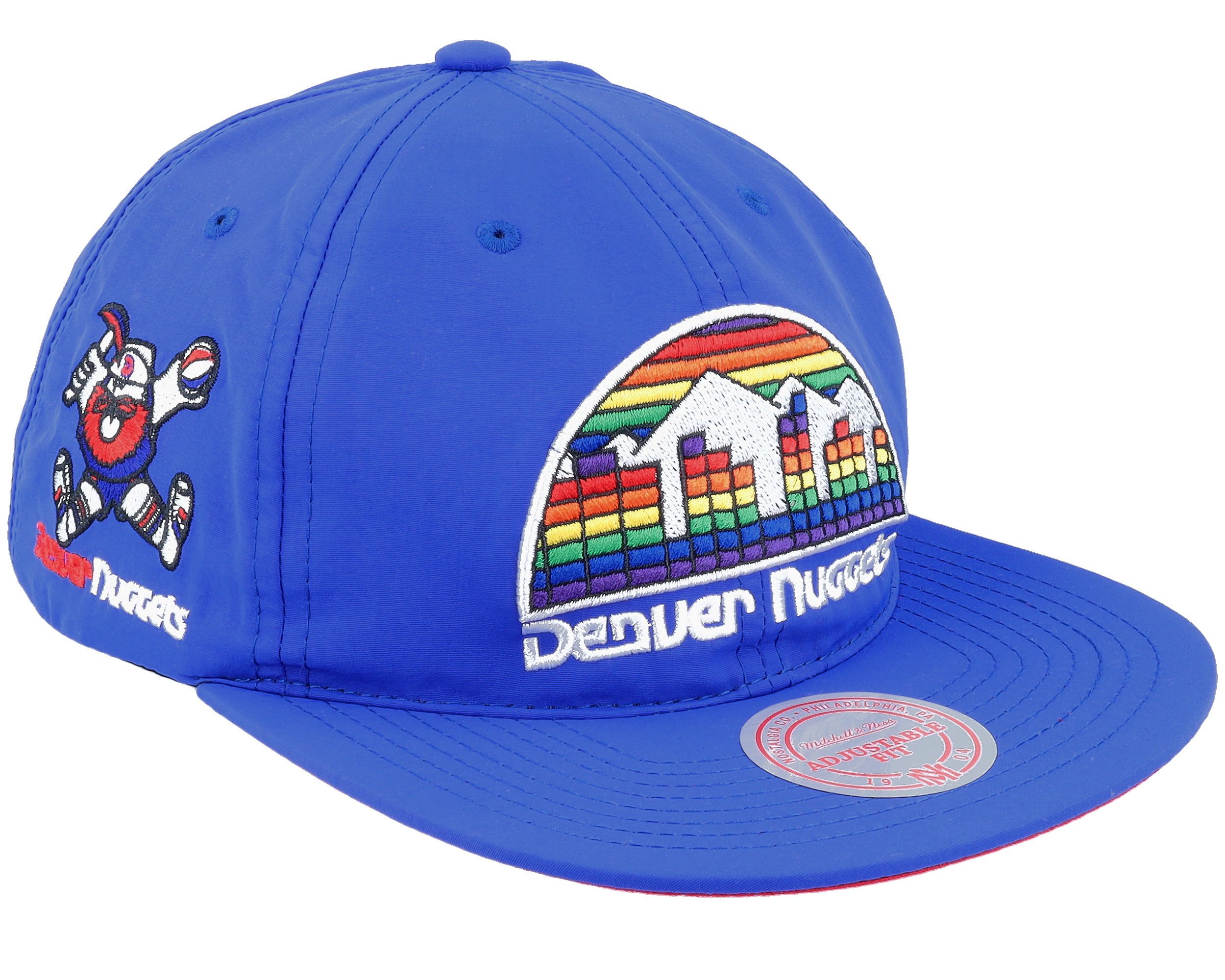 Mitchell & Ness Denver Nuggets Dad Hat Strapback White