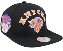 New York Knicks My Squad Black Snapback - Mitchell & Ness