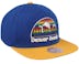 Denver Nuggets Back In Action Blue/Yellow Snapback - Mitchell & Ness