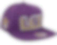 Louisiana State Tigers Core Side Purple Snapback - Mitchell & Ness