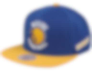 Golden State Warriors Team Origins Blue/Yellow Snapback - Mitchell & Ness