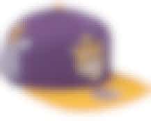 Louisiana State Tigers Team Origins Purple/Yellow Snapback - Mitchell & Ness