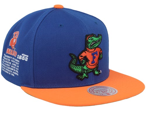 Florida Gators Team Origins Blue/Orange Snapback - Mitchell & Ness