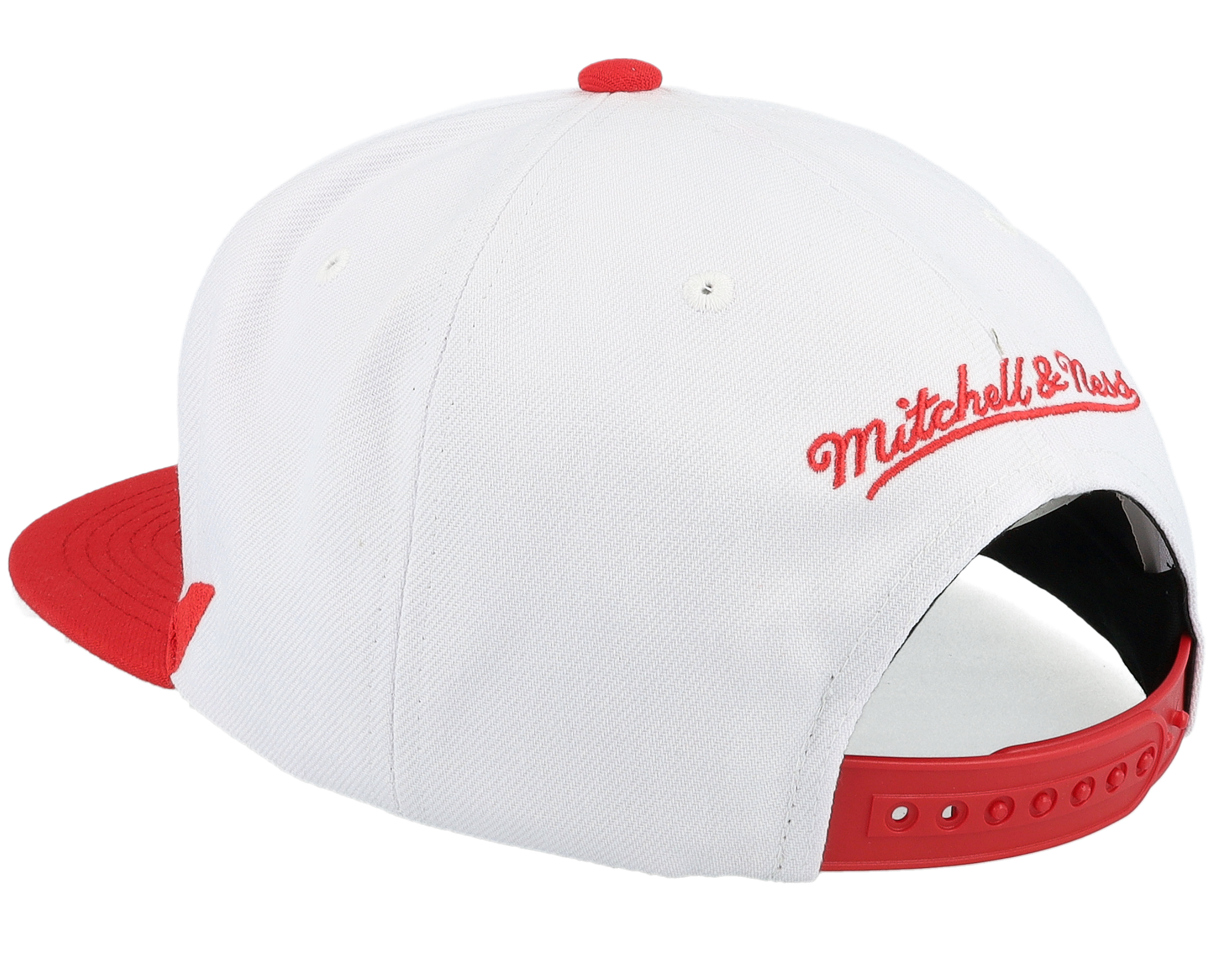 Sharktooth Scarlet/White Snapback | Hatstoreworld.com