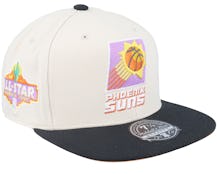 Phoenix Suns Ivory Pastel Off White Fitted - Mitchell & Ness