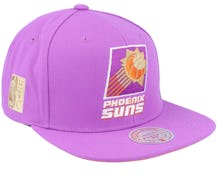 Phoenix Suns Pastel Hwc Light Purple Snapback - Mitchell & Ness