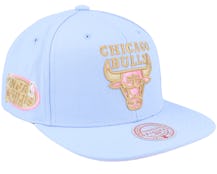 Chicago Bulls Pastel Light Blue/Blue Snapback - Mitchell & Ness