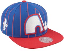 Blue New OLD TIME HOCKEY Flex Quebec Nordiques Adult Unisex One Size Fits  All Hat (9HALGS)