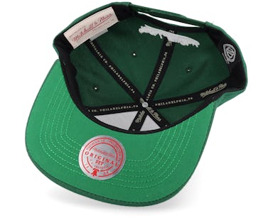Men's Minnesota Wild Mitchell & Ness Cream/Green Vintage Snapback Hat