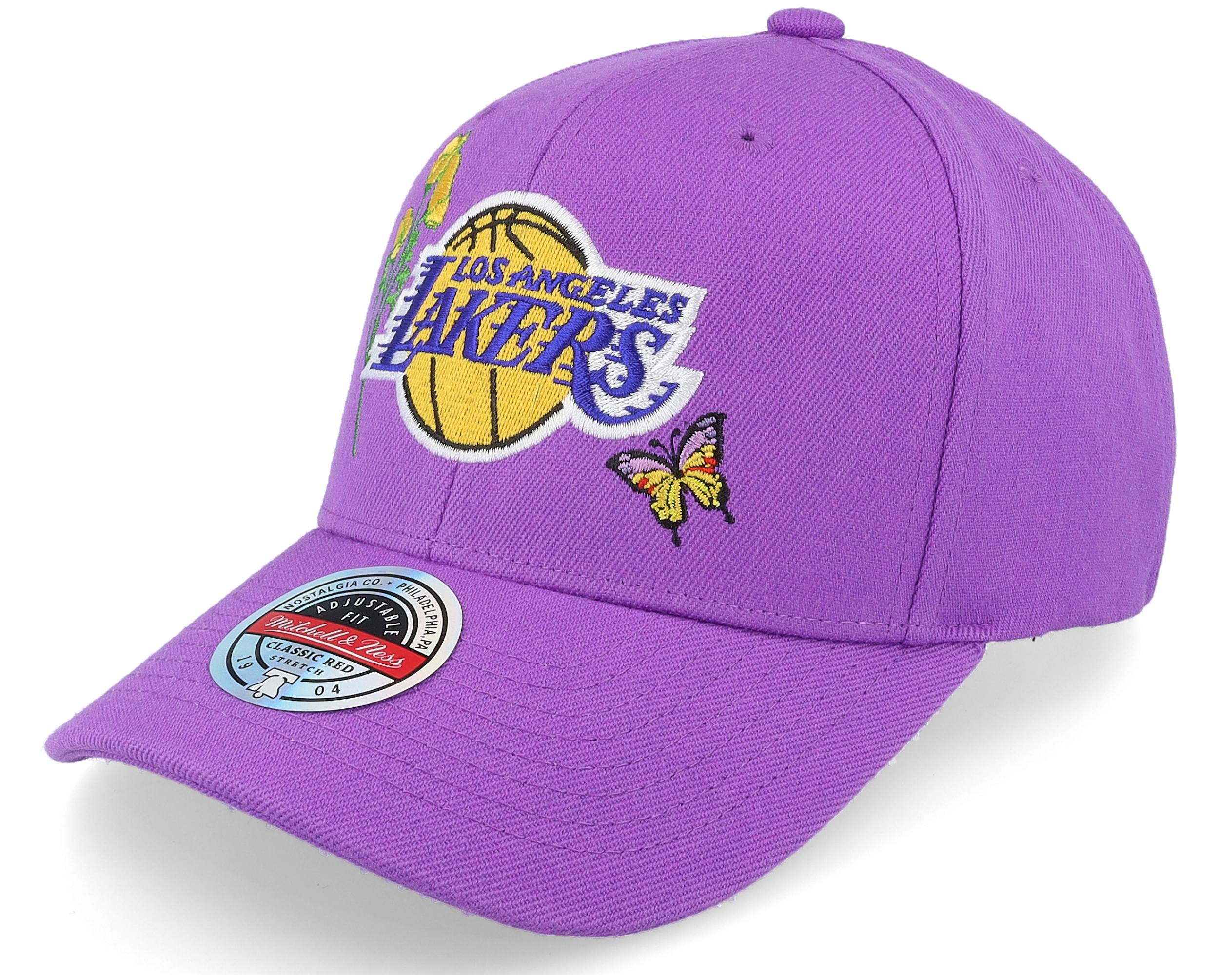 Los Angeles Lakers Purple Hat-NWT by Mitchell & Ness