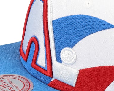 Mitchell & Ness Sharktooth Quebec Nordiques Snapback Hat - White, Ligh – Hat  Club