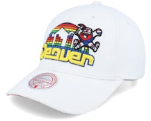 Denver Nuggets All In Pro Hwc White Adjustable - Mitchell & Ness