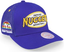 Denver Nuggets Team Seal Hwc Blue Trucker - Mitchell & Ness