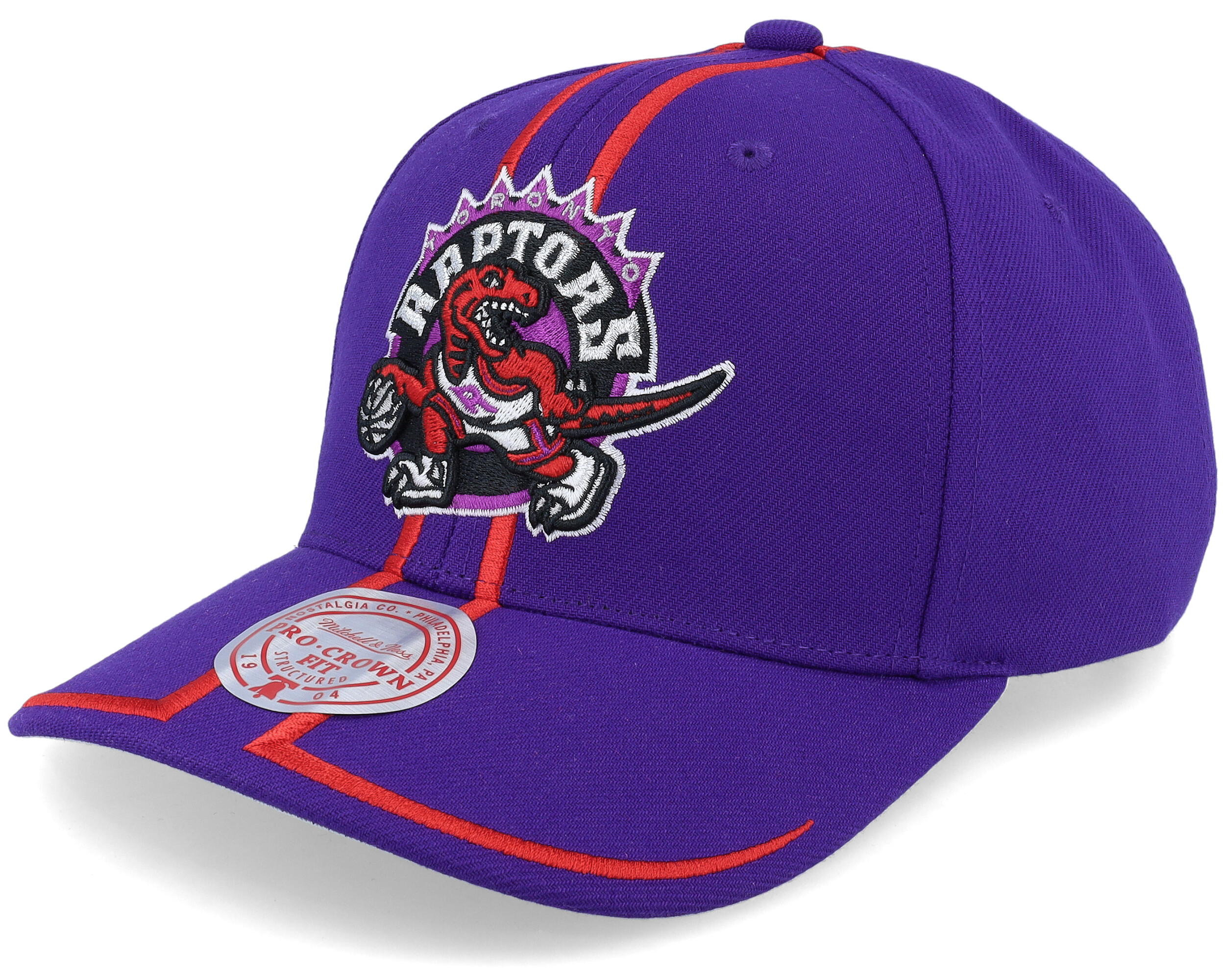 Toronto Raptors 98 Draft Hwc Purple Adjustable Mitchell Ness
